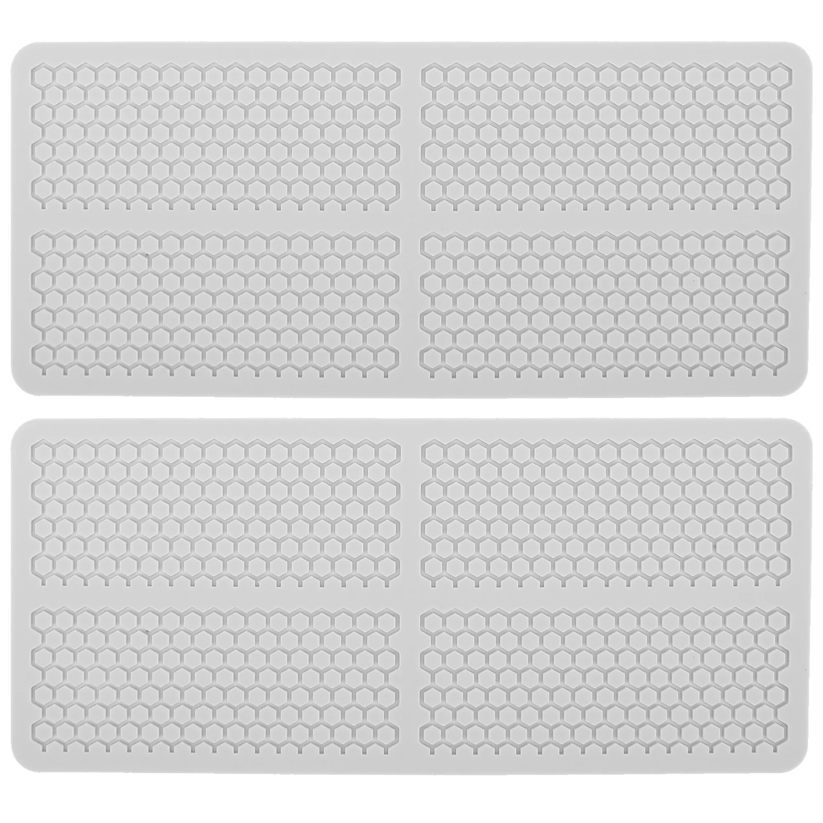 

2Pcs Honeycomb Silicone Molds Hollow 3D Beehive Mold for Chocolate Candy Fondant Baking Polymer Clay Dessert Decoration