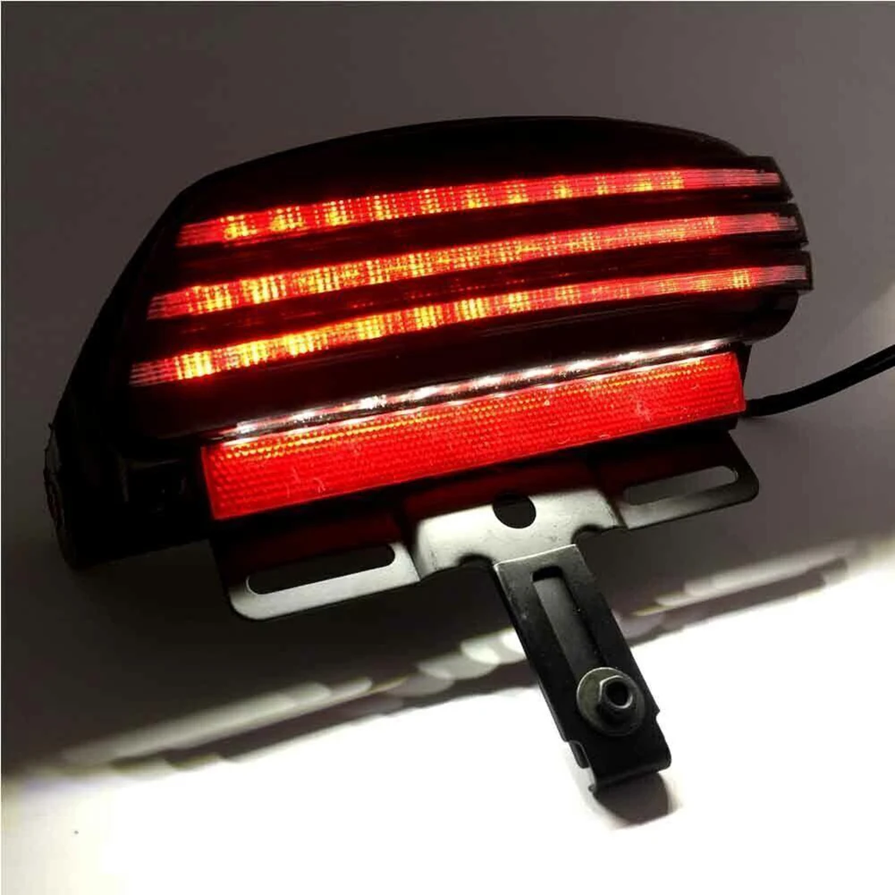 Retro LED Tail Lamp For Motorcycle Safety Anti-collision Tail Lamp For Motorbike