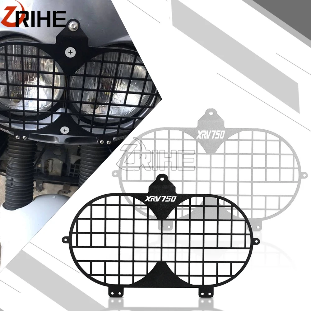 

2002 2001 2000 1999 1997 1998 Head light Grill Guard For Honda XRV750 Africa Twin XRV 750 Motorcycle Headlight Cover Protector