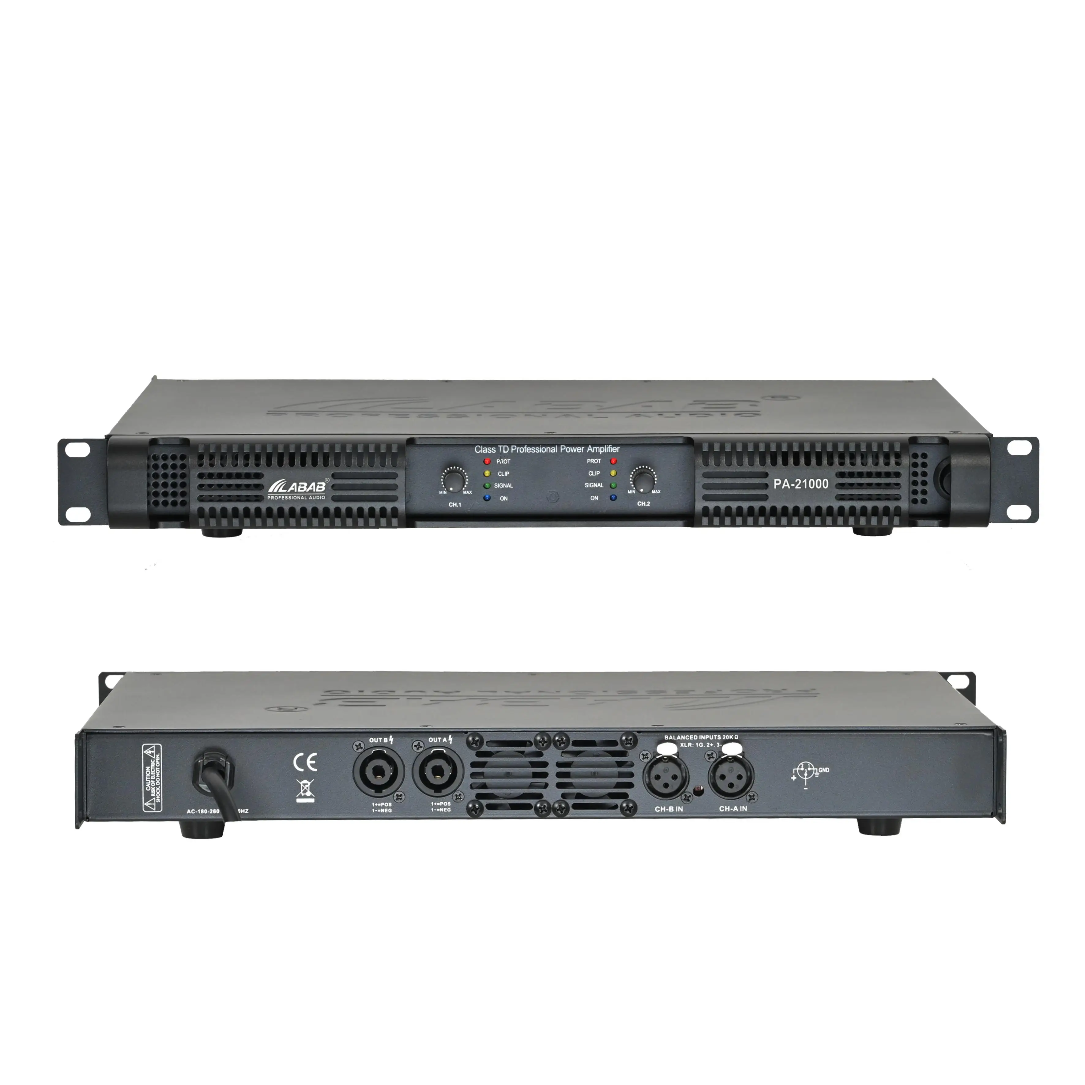 Labab Professional Audio Video & Lighting Amplifier 4-Channel Home Audio & DJ Equipment For Sale