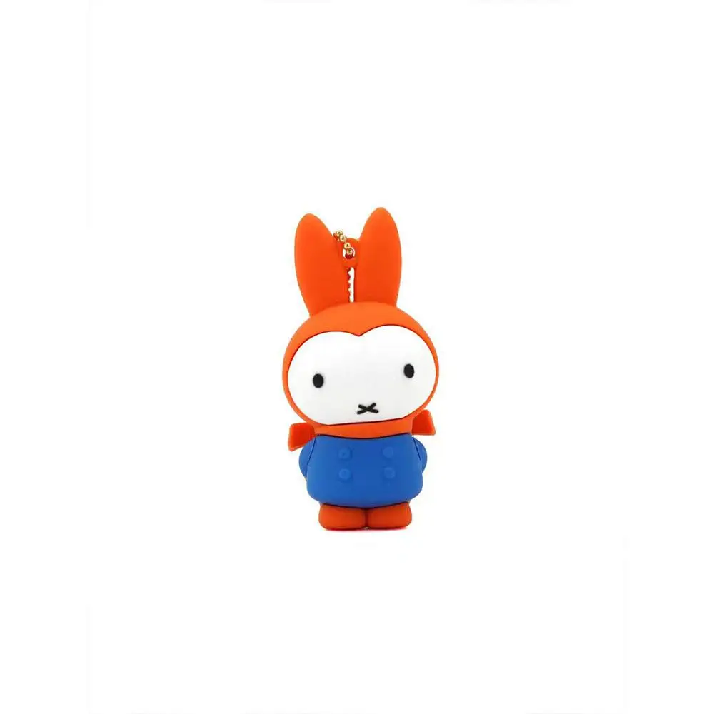 Miffy kawaii chave pingentes meninas mochila pingentes bonitos estudantes pingentes de telefone móvel bonecas presentes para amigos