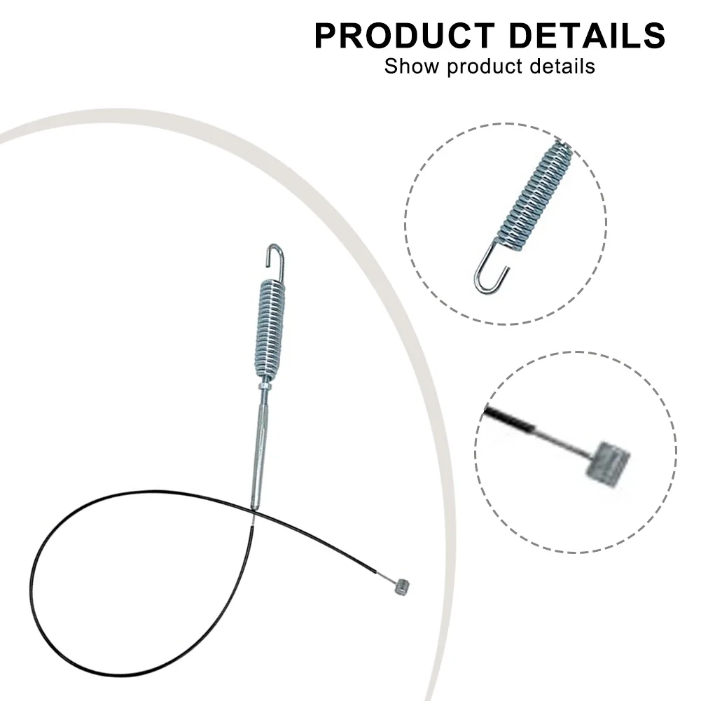 Snowblower Repair Silver Spiral Cable Replacement Auger Cable Power Tool Part Auger Replacement Direct Replacement For 161-0972