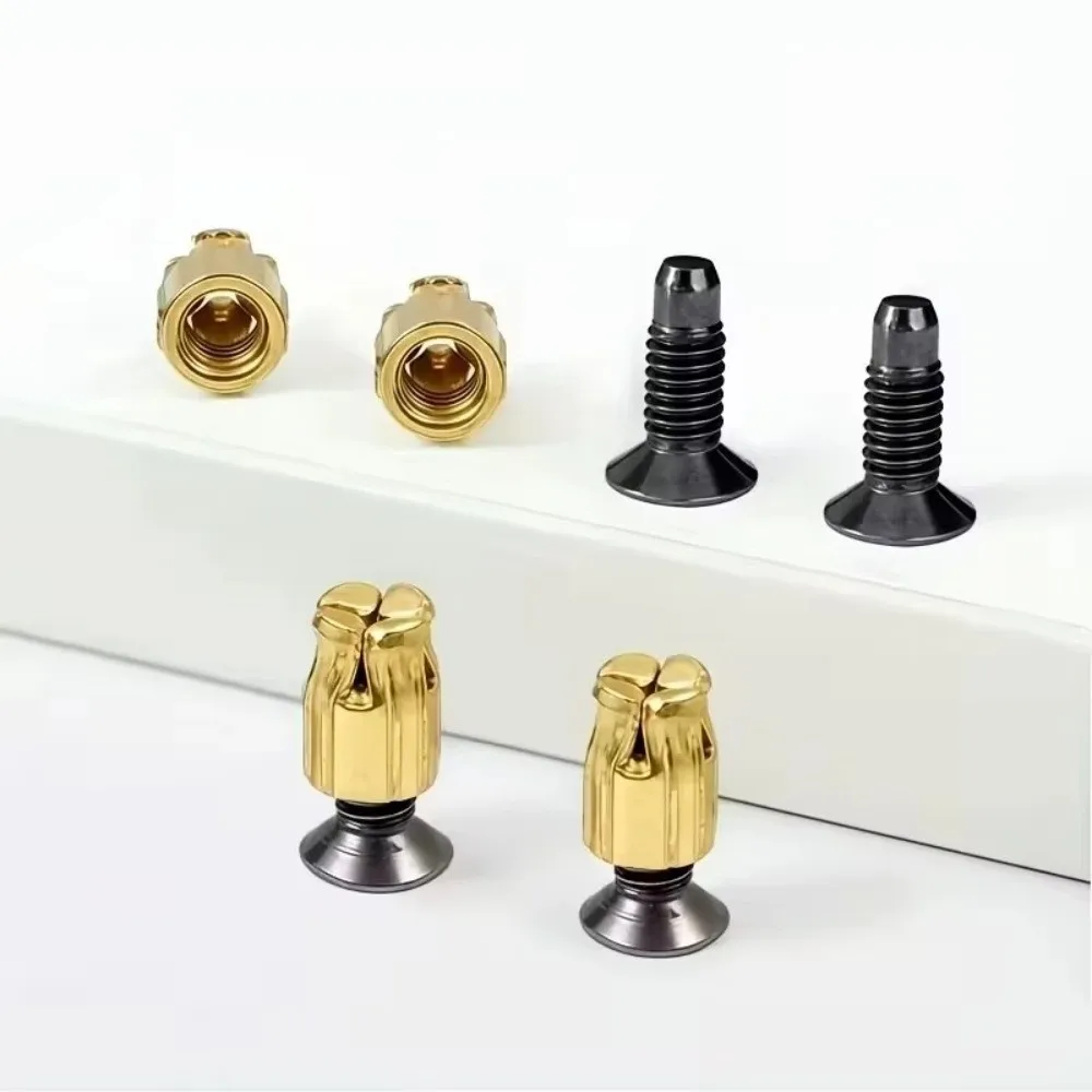 10 Sets Reusable Hinge Repair Inserts Kit Cabinet Door Fix Door Plate Reinforcement Cabinet Repair Inserts