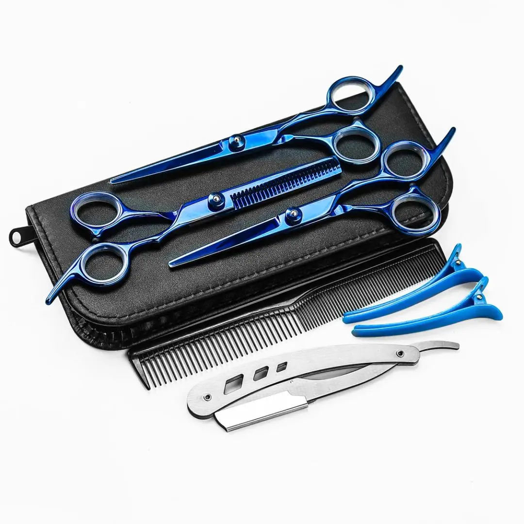 Haircutting Scissors Set for Adults - Right Handed, 6