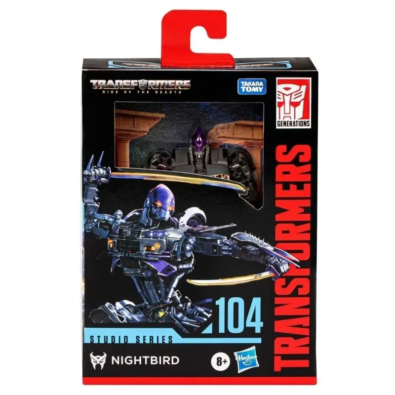 [Hot Selling] Transformation Toy Studio Series SS104 NIGHTBIRD D-Class Movie 7 Exquisite Action Machine Ornaments Original Box view 6