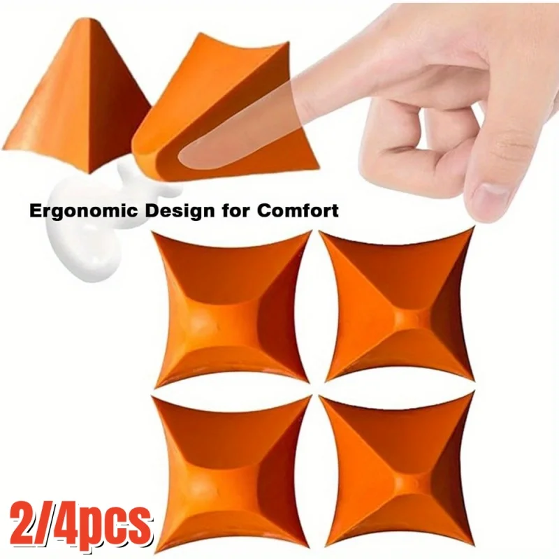 2/4pcs New Silicone Caulking Finishing Smoothing Tools Joint Sealant Spreader Spatula Scraper for Tile Window Grout Edge Removal