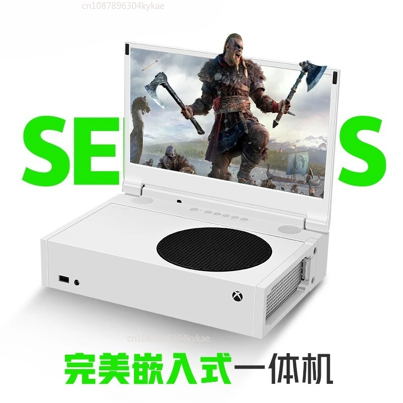 شاشة IPS محمولة مقاس 12.5 بوصة 4K HDR مناسبة لسلسلة Xbox S مع منافذ سماعات رأس ستيريو ثلاثية الأبعاد 2 HDMI 2