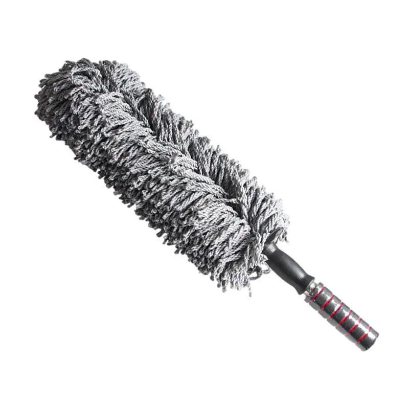 

Wheel Cleaning Brush Detailing Brushes Microfiber Car Wash Mop With Flexible Handle Car Motorcycle Maintenance For Cleaning Tool