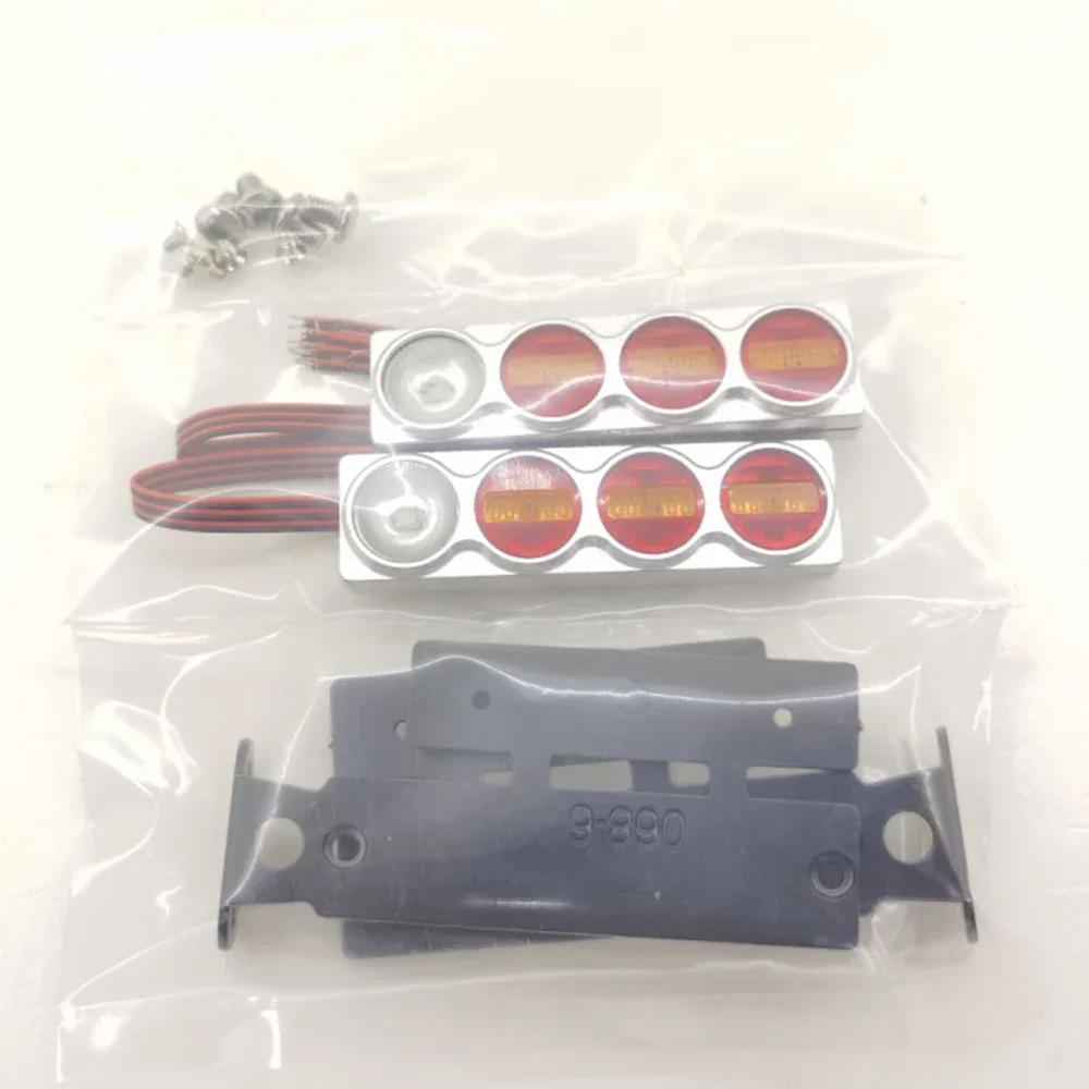 Voor 1/14 Tamiya RC Truck Auto Voor scania R620 Voor man 1851 3363 563 DIY Accessoire LED Modder Hoofd Achterlicht