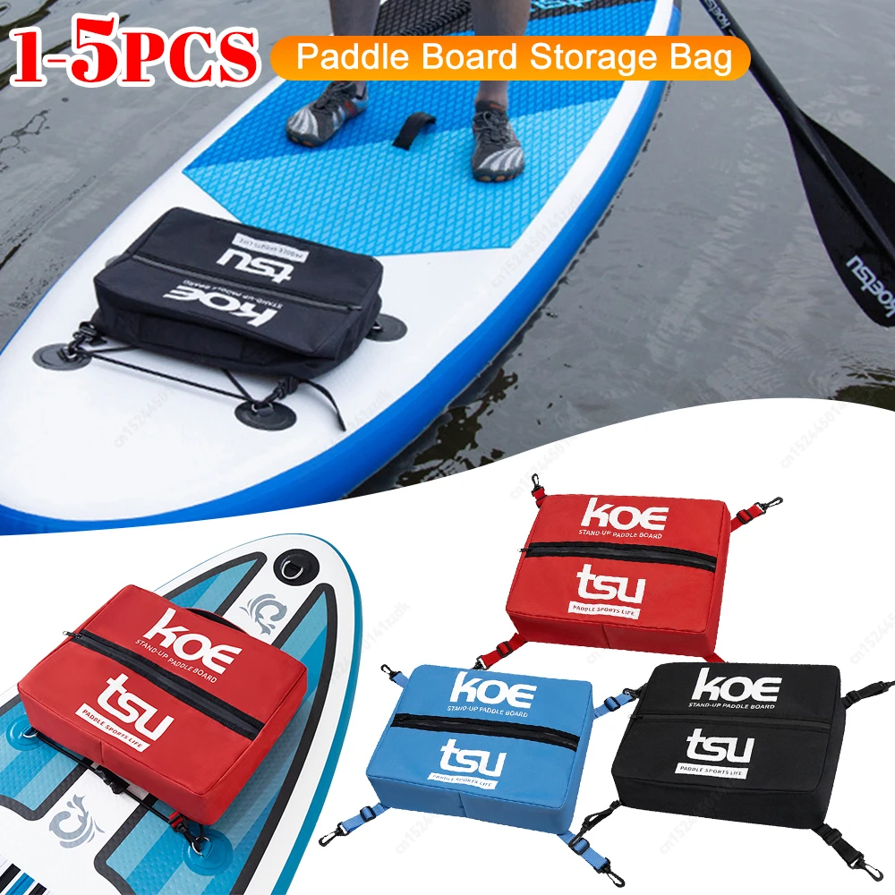 

1-5PCS Oxford Kayak Paddle Board Bag Waterproof Stand Up Paddle Board Storage Bag Sealed Zipper for Kayak Surfing Accessories 60