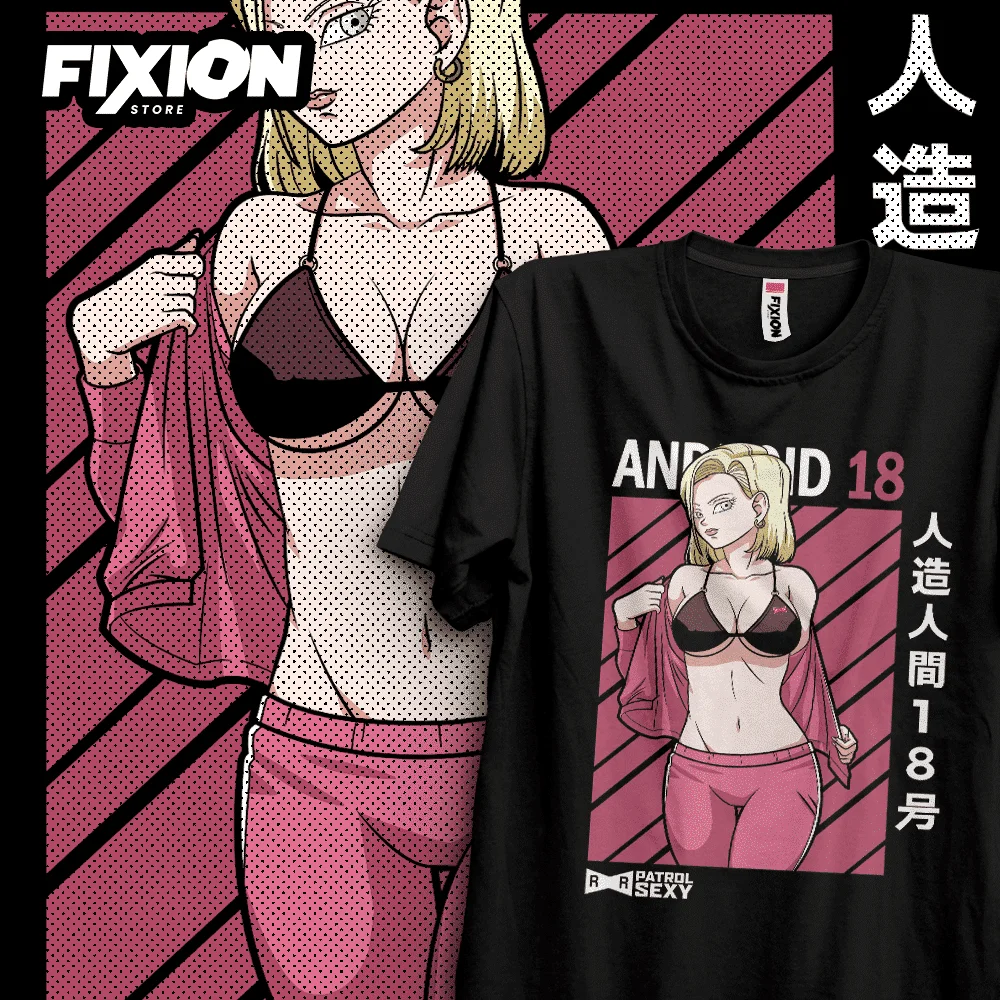 

T-shirt For Anime – Abril – [Negra] Androide 18 Mange Tee