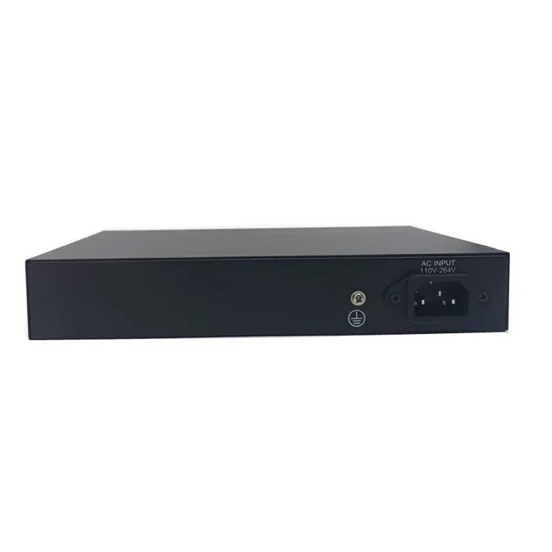 Commutateur POE avec 8 ports de 10/100Mbps IEEE 802.3 PG/at, adapté au système de caméra IP/sans fil I-CCTV, Ethernet 48V