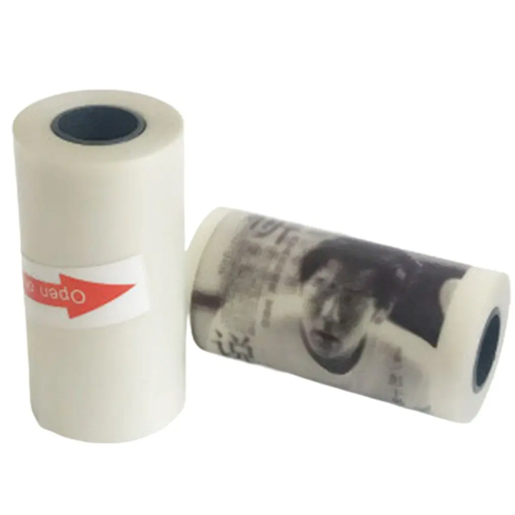 New Adhesive Transparent Thermal Paper Clear Thermal Sticker Paper For Mini Thermal Printer Photo Printing Paper