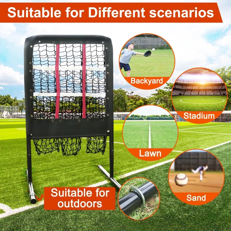 Adjustable Height Baseball Tra - огляд і ціна Outdoor Sports Net