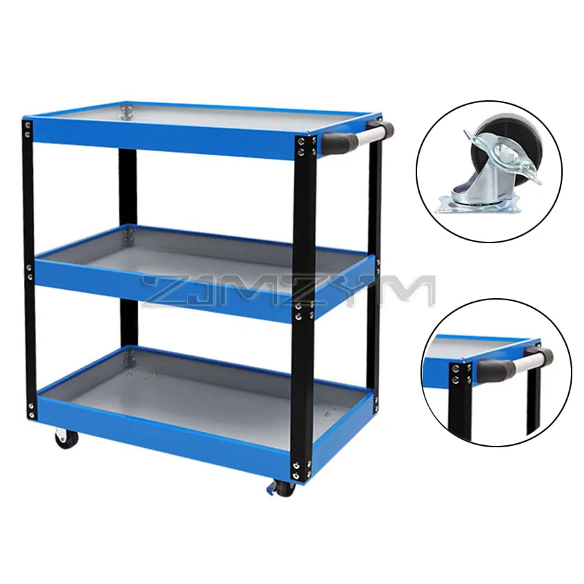 Mechanical Workshop ToolsCart Tool Trolley With Wheels Toolbox Cabinet Organizer Holder Garage Workbench Racks Accessories