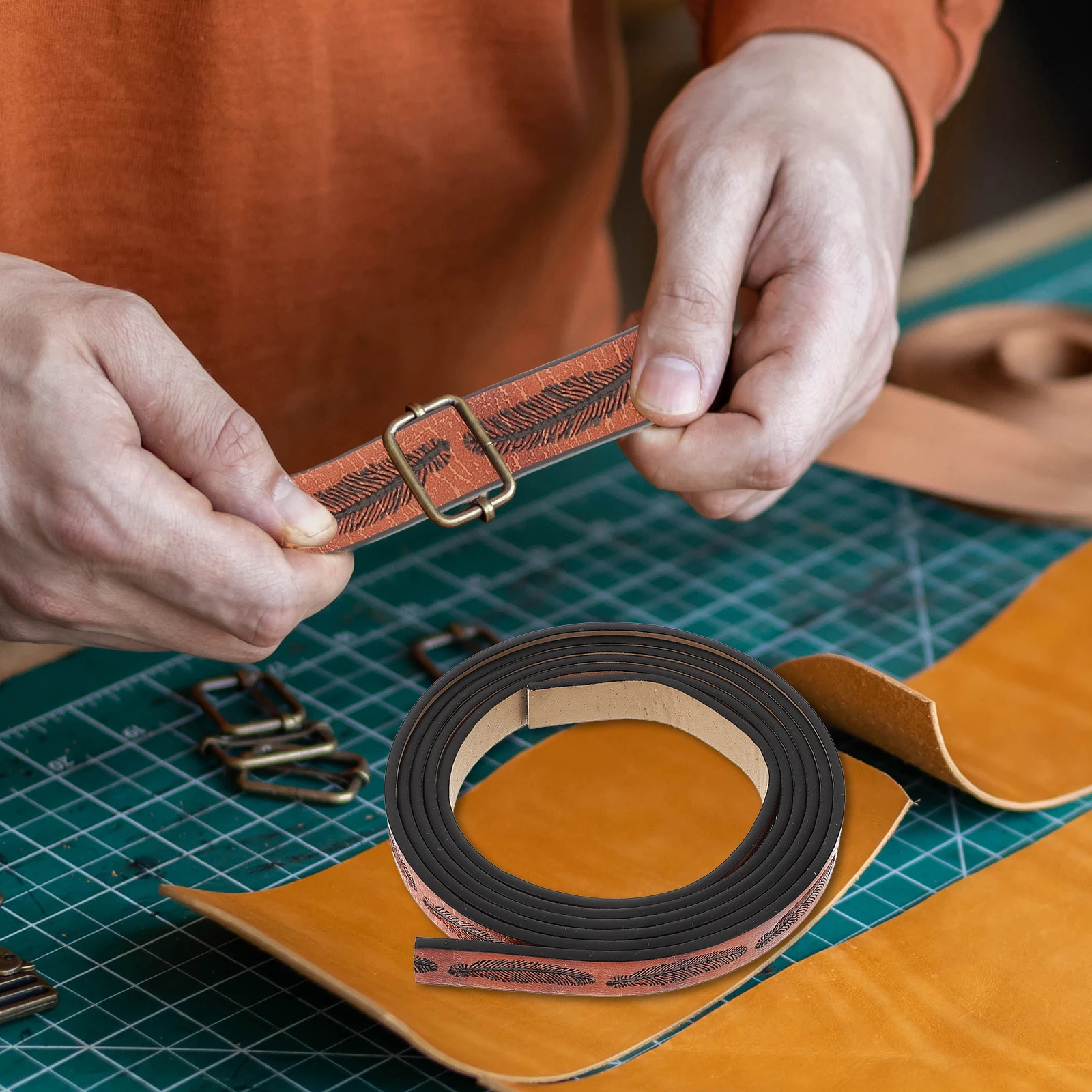 

1 Roll Strap Flat Sturdy DIY Craft Strip for Belt Collar Bag Watch Strap Fashion Accessories DIY Material