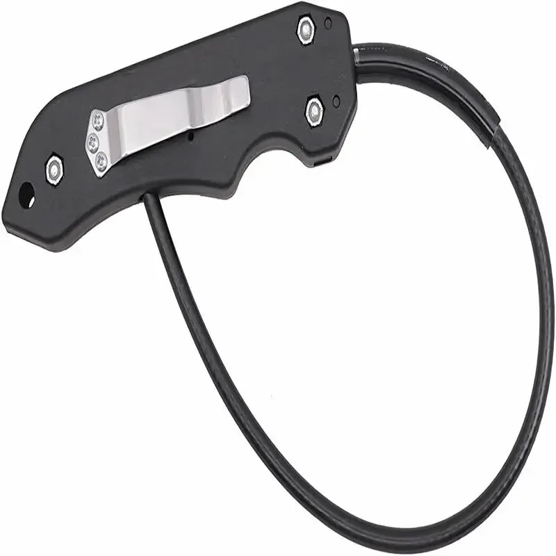 Tactical Whip Self-Defense Emergency Tool, Portable Window Breaker, Self-Defense Supplies, Martial Arts Training, Multi-purpose