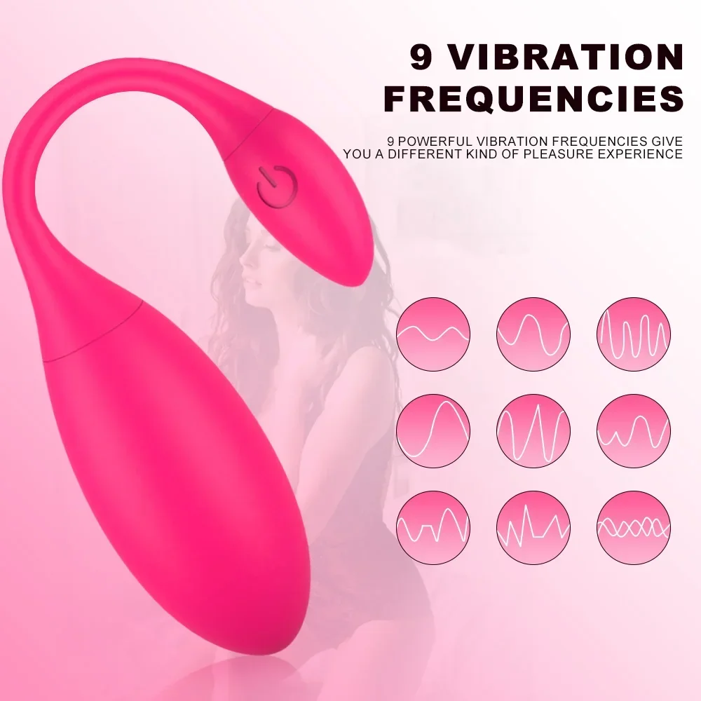 Kegel IkVibrator-Vibromasseur à œufs pour femme, gode féminin, culotte portable, jouets sexuels, point G, vagin vibrant, Andrea Control