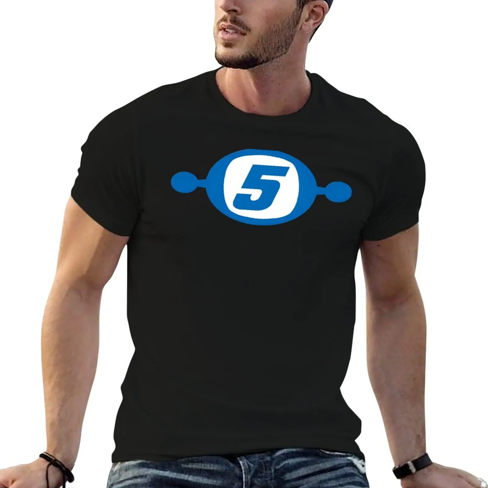

Space Channel 5 TV Logo T-Shirt t shirts for man graphic funny cotton tshirt 100% T-Shirt