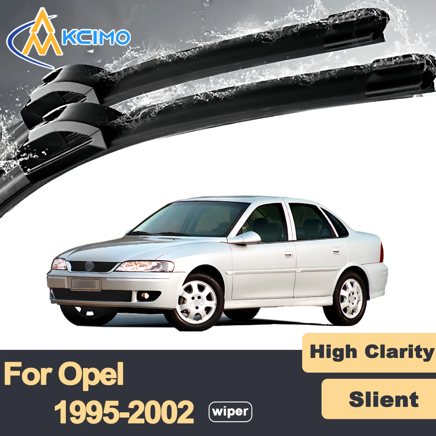

Premium Rubber Durable Silent Windshield Wiper Blades 2pcs for Opel Vectra B 1995-2002 Chevrolet Vectra Holden Vectra