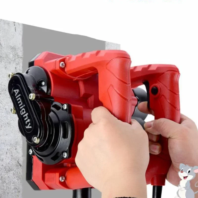 220v New Wall Planer Old Renovation Electric Shovel Machine No Dead Angle Dust-free Concrete Professional Wall Shovel Tool