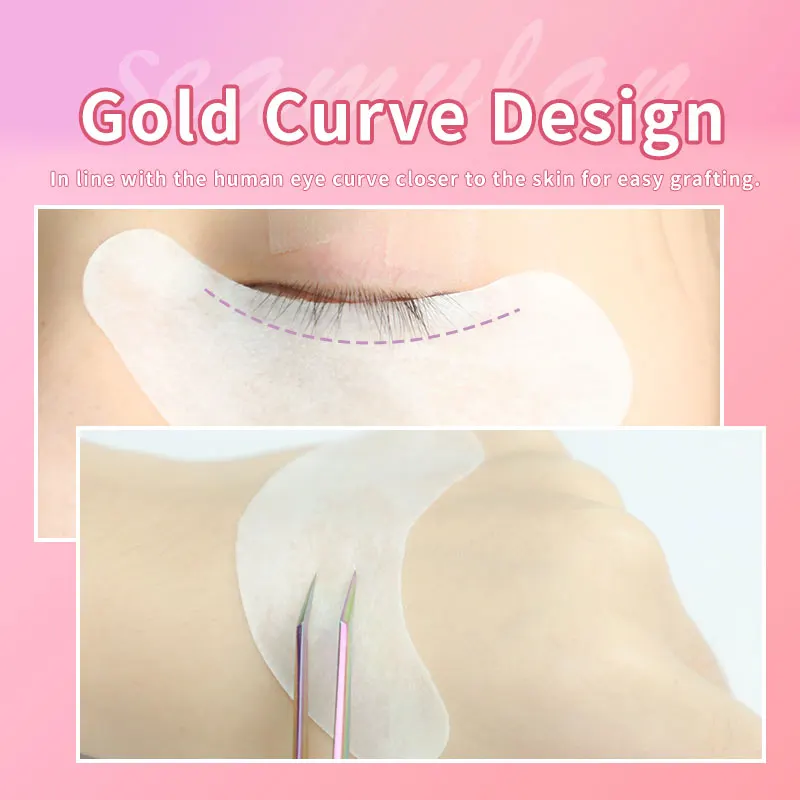 50pcs Eyelash Extension Patch Grafted Eyelash Extension Eye Paper Patch Under The Eye Pad Hydrating Eye Paper Patches Makeup