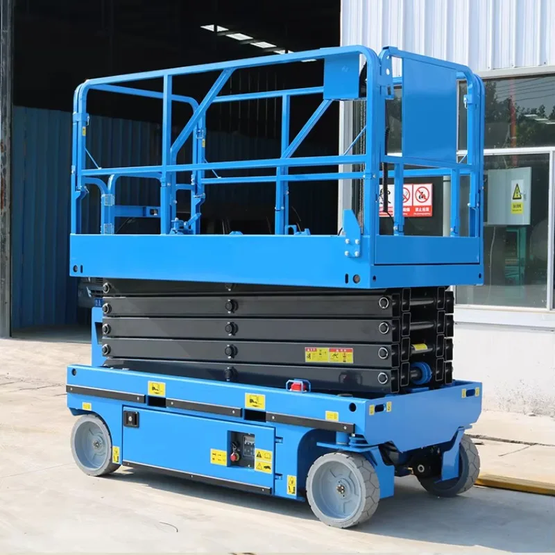 6m 8m 10m 12m 14m Mid Rise Crawler Portable Lift Table Car Electric Aerial Lifting Platform Scissor Lift