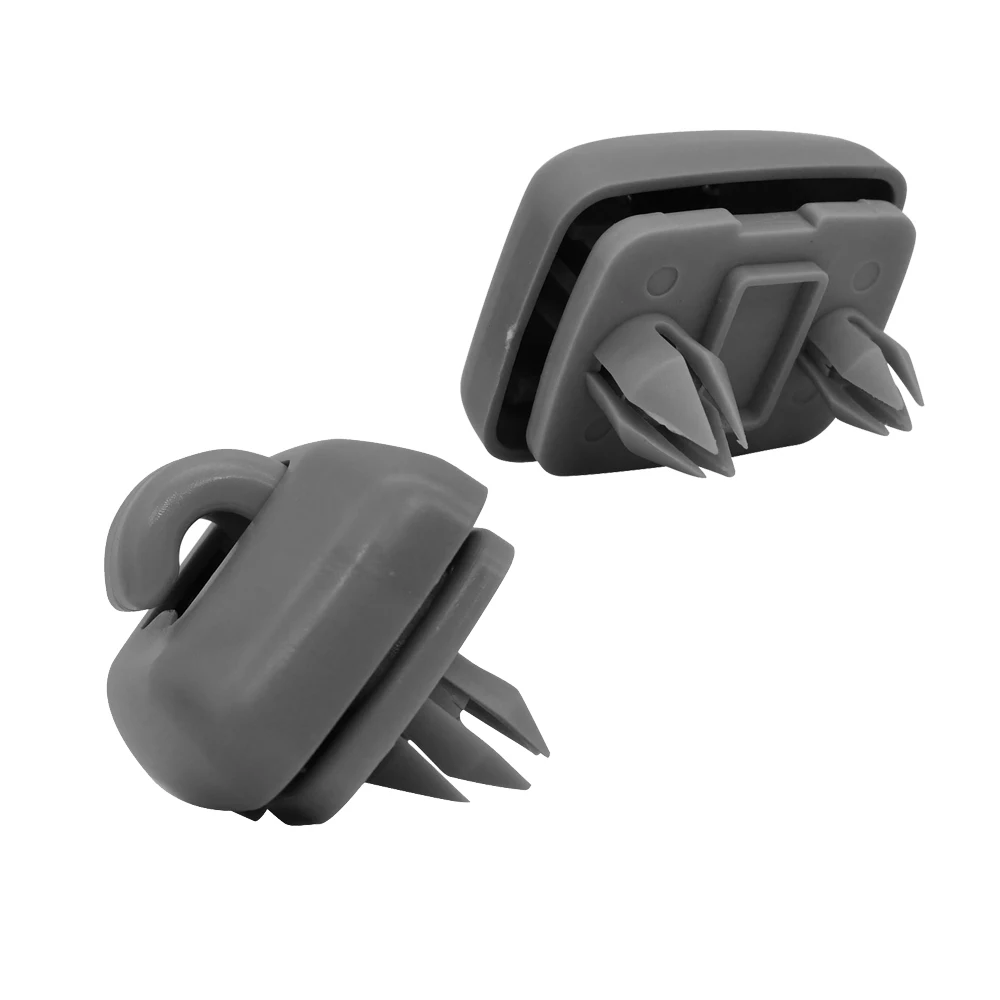 2pcs For Audi A4 S4 A5 S5 Q3 Q5 TT 8U0857562A Car Sunshade Sun Visor Retainer Hook Black Gray Beige Fastener Clip Holder Bracket