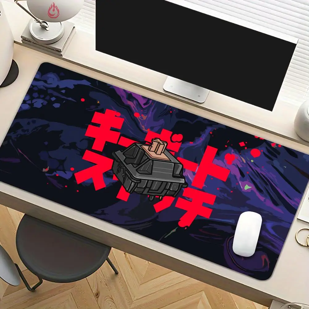 

Модный коврик для мыши с дизайном клавишной панели, нескользящий офисный коврик для мыши, аксессуары для ПК, игровые коврики для клавиатуры, tapis souris