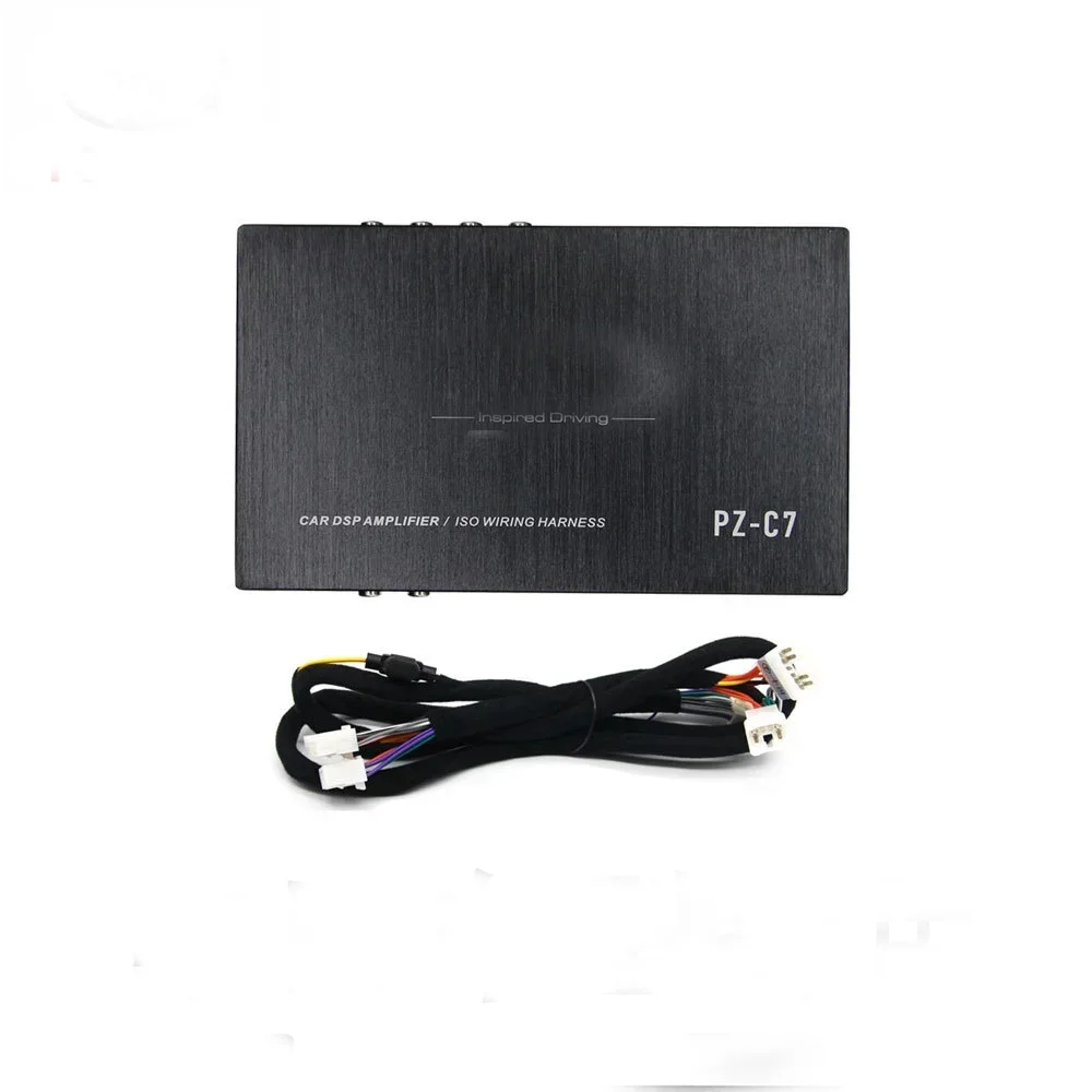 New Style Power Lossless DSP Power Amplifier 4-way Car Audio AB Class Audio Processor PZ-C7