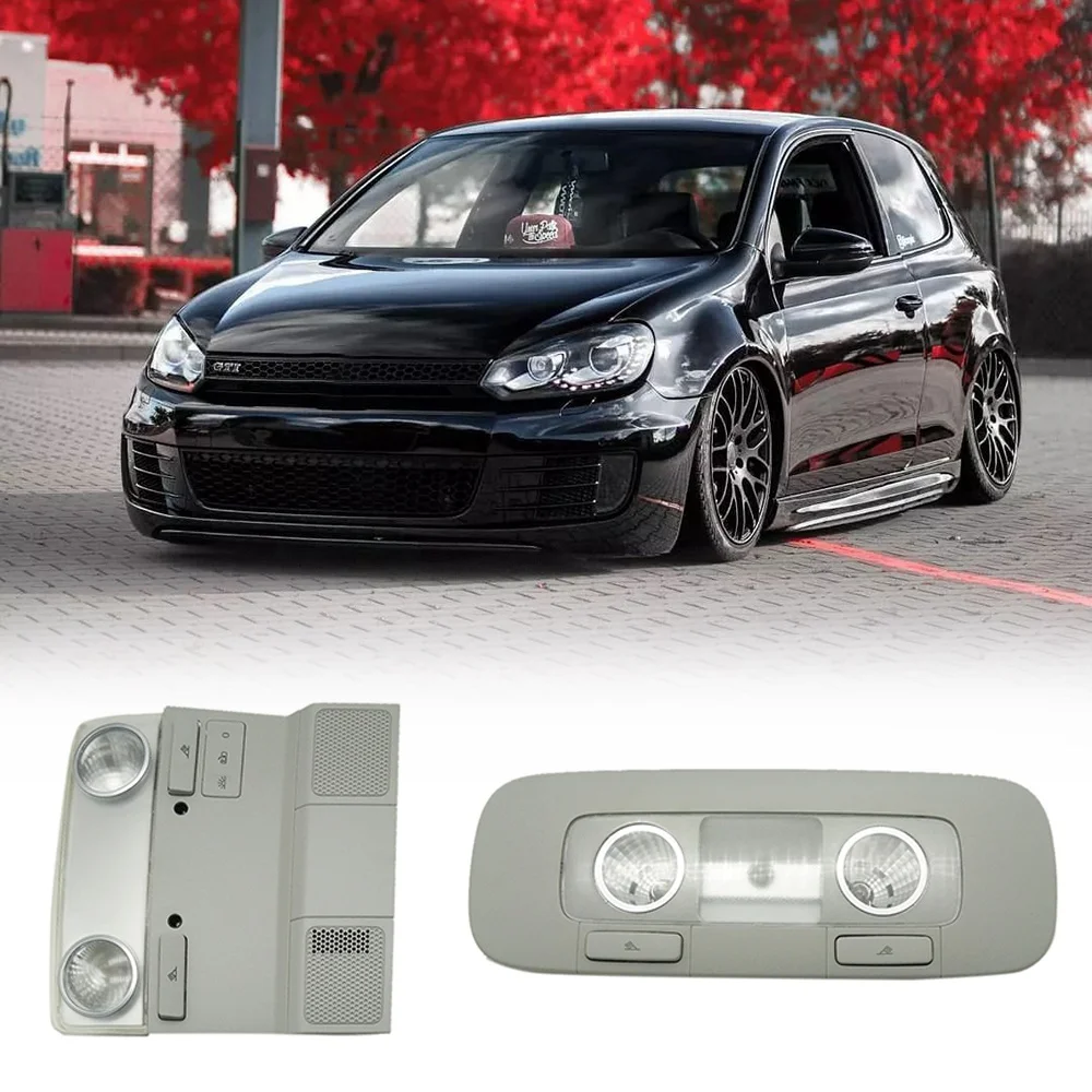 Car Front and Rear Dome Light Ceiling Lamps Reading Lamps Interior Lamps for Golf 6 MK6 for Passat B6 for Superb