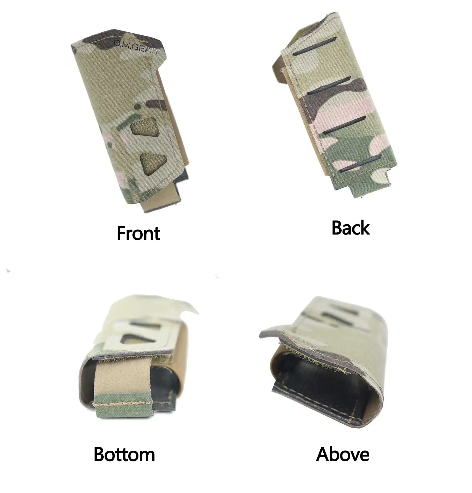 Dmgear 9mm Magazine Pouch Tactical Holster Bag Quick Release Molle Carrier Air Gun Vest Gear  Accessories Outdoor Hunt