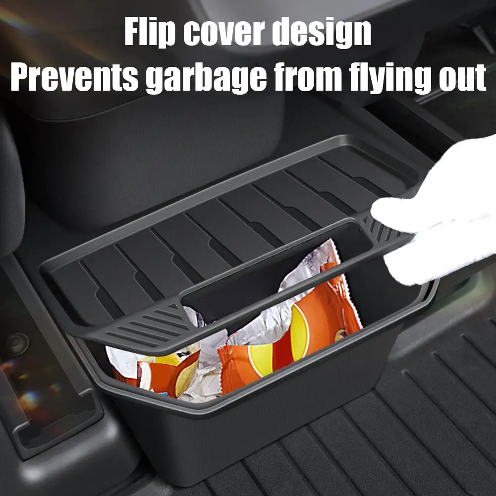 المقعد الخلفي صندوق تخزين TPE ل تسلا نموذج Y جونيبر 2021-2025 تحت تنفيس الهواء حقيبة للتخزين سلة المهملات المنظم اكسسوارات السيارات X5L1
