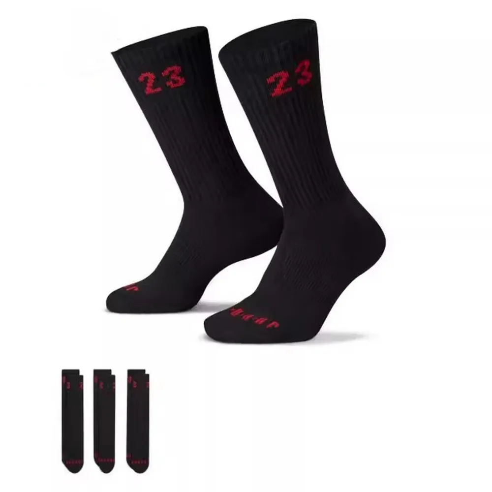 

Nike (NIKE) Sports Socks: 3-Pack for Men and Women—Breathable, Stylish, Casual, and Versatile Knee-High Socks DA5718-011