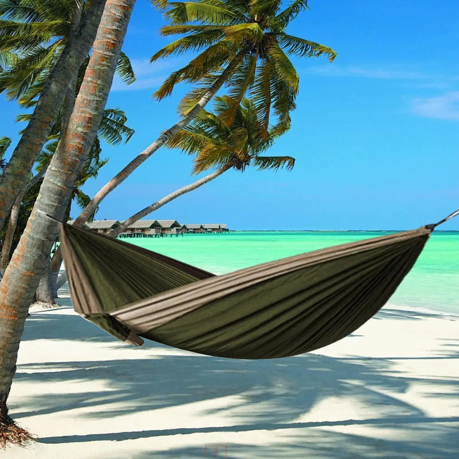 キャンプ用ハンモック-耐荷重660ポンド-アウトドアハンモック-ツリーストラップ付き-高耐久ラウンジャー-スイング-寝室-ポーチ-ビーチ-裏庭-芝生用