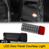 White Red LED Interior Door Panel Courtesy Lights For Ford F150 F250 F350 BRONCO 1992-1996 Car Styling Side Door Lamp