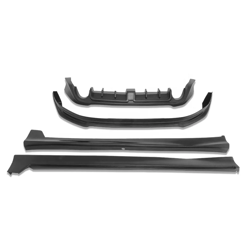 Car Accessories Body Kit For Mazda CX-30 Front Lip Rear Diffuser Lip with Lights Side Skirts Plastic High ABS Material Body Kit