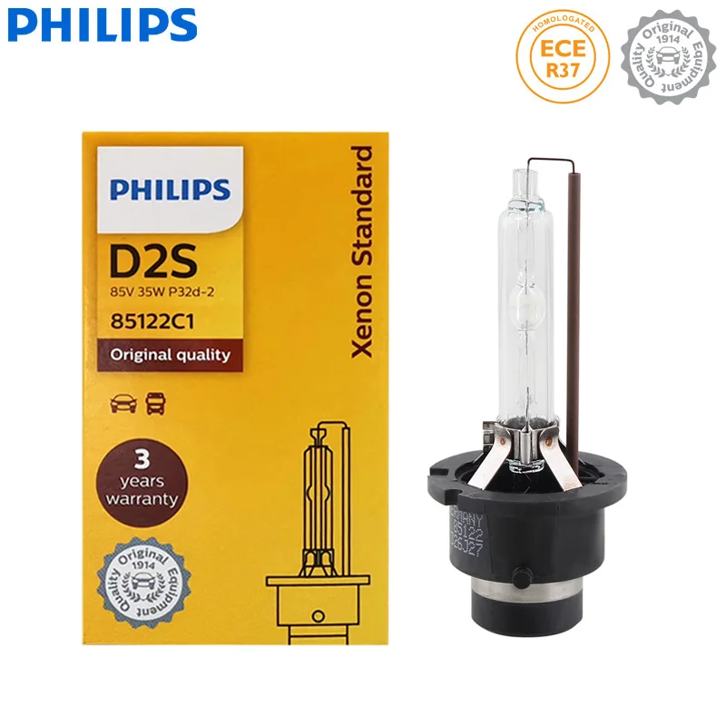 Philips HID D2S 35W Xenon Standard 4200K Auto Original Headlight