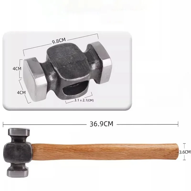 Multifunctional Woodworking Hammer Carbon Steel Hammers Professional Carpentry Tools Geology Accessories Self-defense Supplies