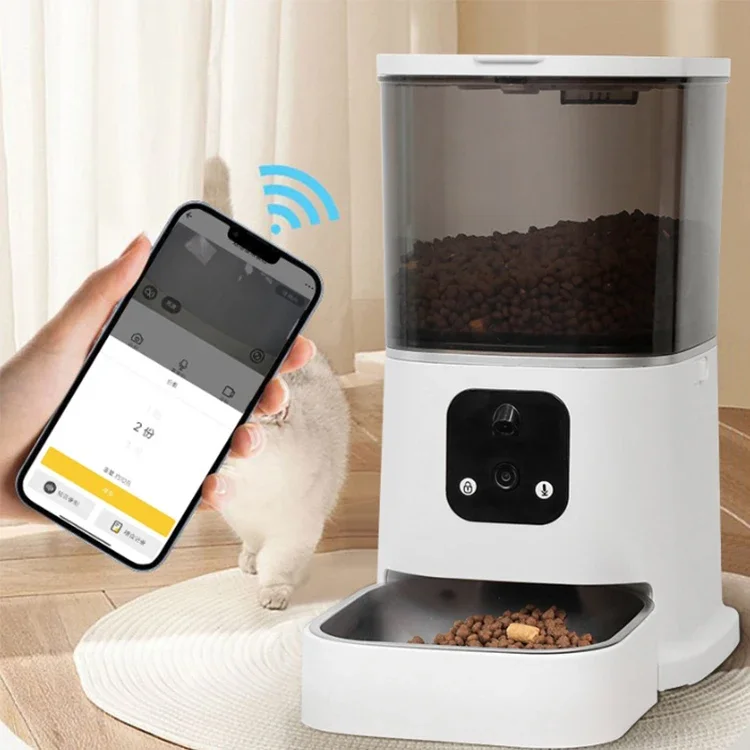 Pet Smart Feeder intelligent-automatic-pet-feeder pet feeder with camera