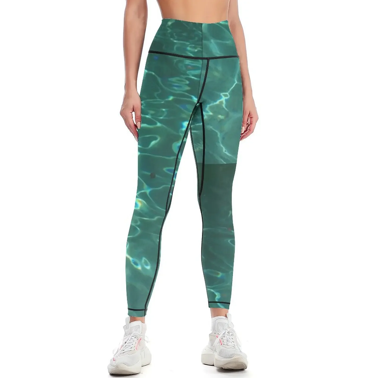 

Cool Pool Leggings gym's sportswear fitness set gym Women's sportswear Women's sports Womens Leggings