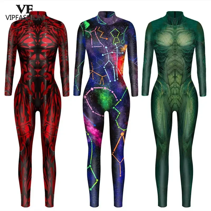 HN8 VIP FASHION Disfraz de cosplay con estampado de serpiente, traje para adulto, Halloween, Carnaval, Zentai, disfraz de LICRA, mono para mujer, monos 8...Gf