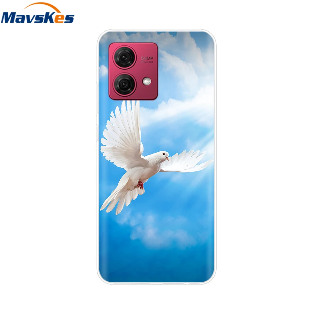 Mobile Phone Bag Case For Motorola Moto G84 2023 Case Soft Clear TPU Silicon Cover For Motorola Moto G54 G 54 Cases Coque Fundas