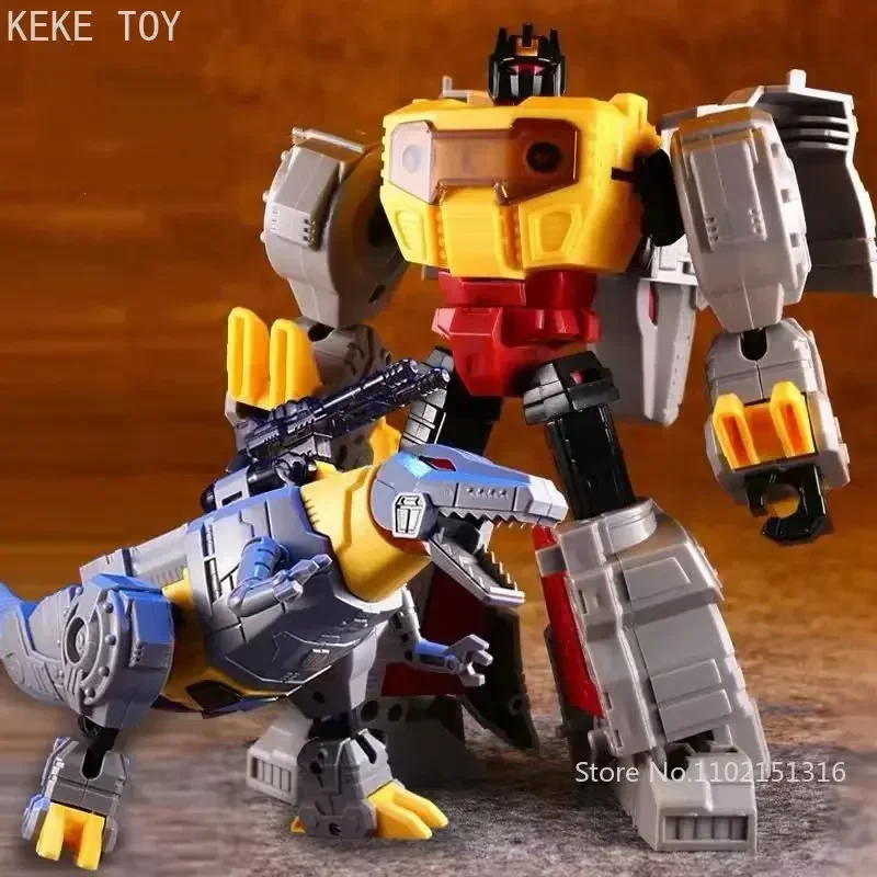 Transformacja G1 KBB tyron kabel król Grimlock Wave Blaster ręcznie robione montaż Model figurka Robot zabawki dla chłopców deformacji