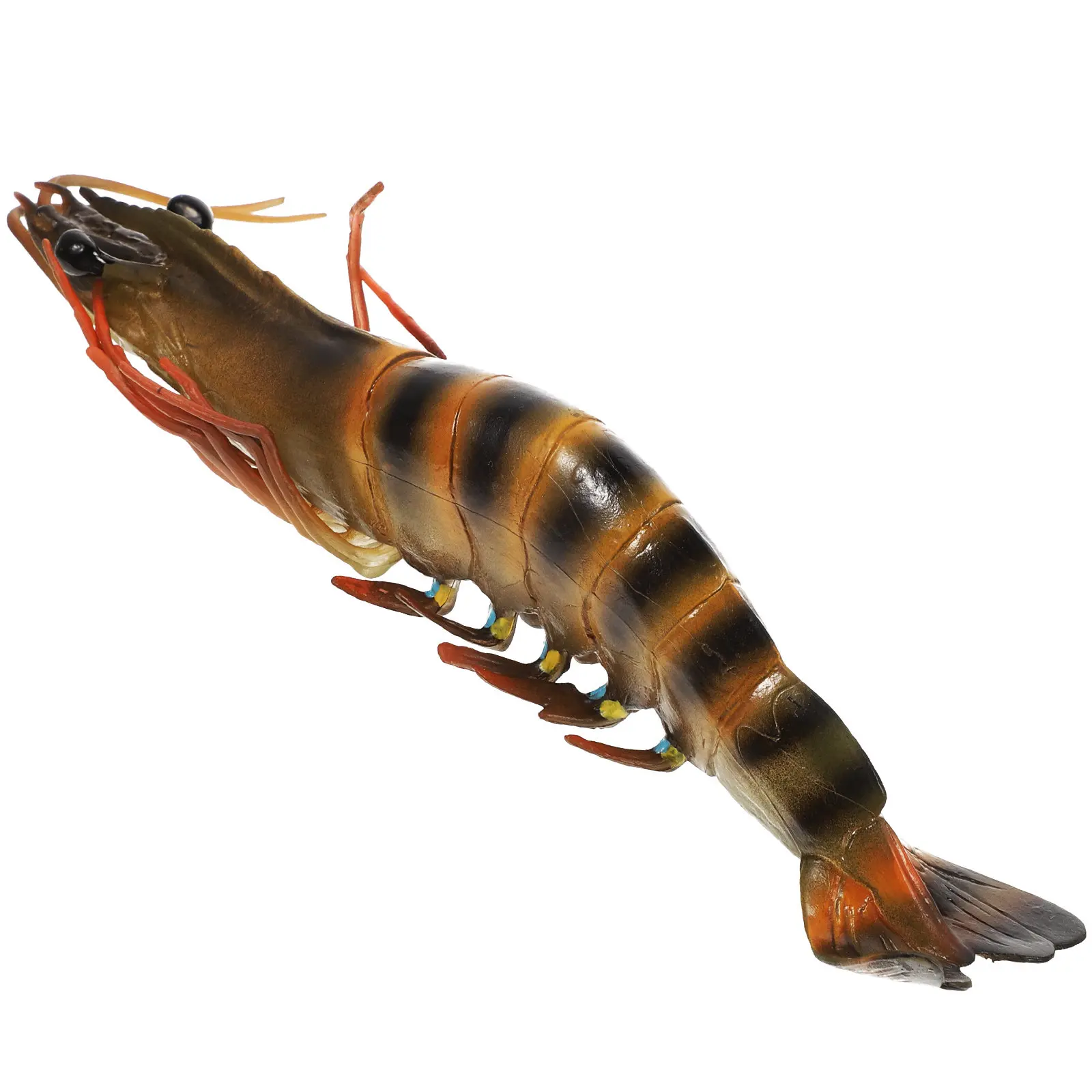 

Plastic Shrimp Realistic Surface Texture Early Learning Children Plaything Ocean Educational Decorative Supplies