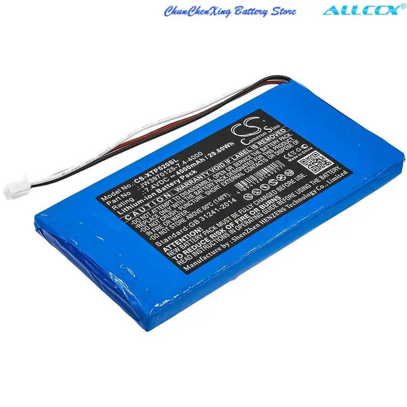 كاميرون Sino 4000mAh بطارية ماسح ضوئي تشخيصي ل XTOOL P52
