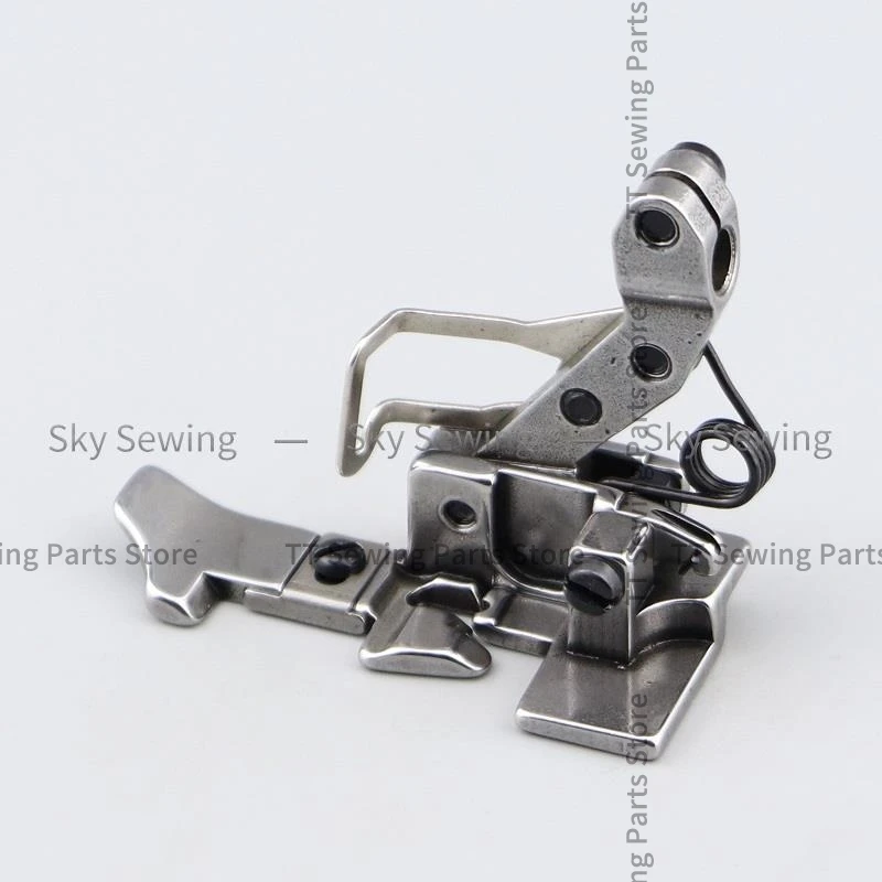 EX Style Five Line Narrow Presser Foot 800 Edge Banding Machine 798 Locking Edge Machine Needle Pitch 0.3 Narrow 3mm