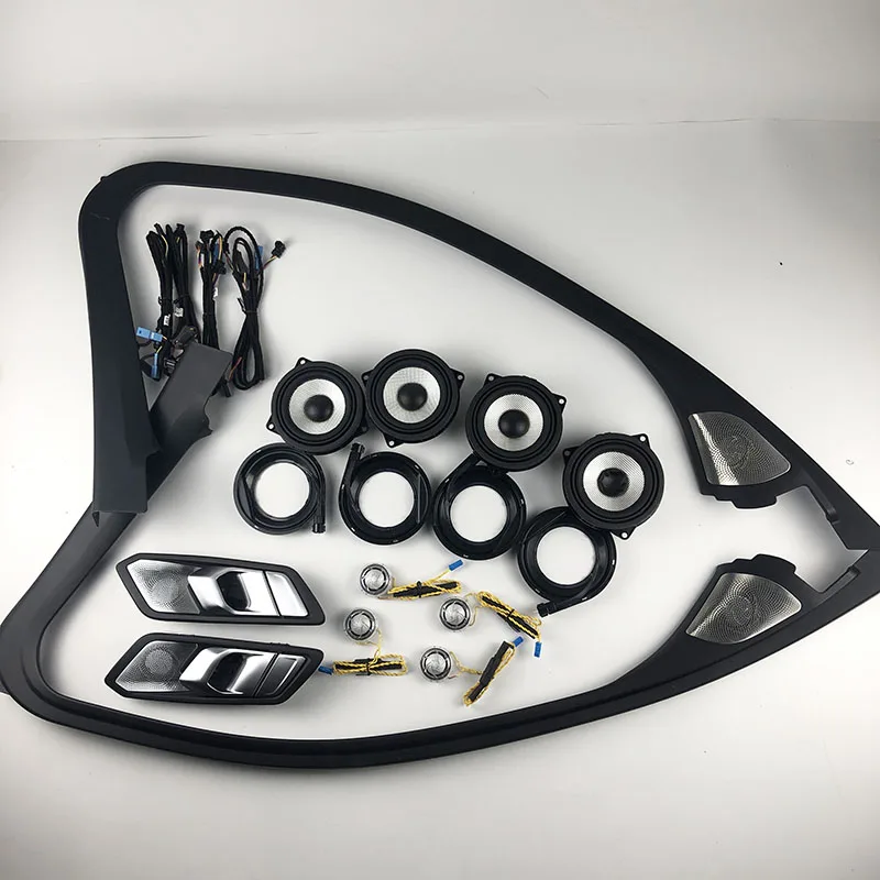 LED Decorate Ambient Light for BMW G20 M3 New 3 Series 2020 Original Enhanced Interior Atmosphere Lamp Speaker Cover Mid Treble