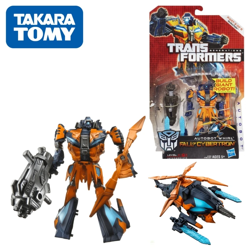 In Stock Takara Tomy Transformers G Series Fall of Cybertron D-Class Blade/Rotor Robot Anime Action Model Toys Gift