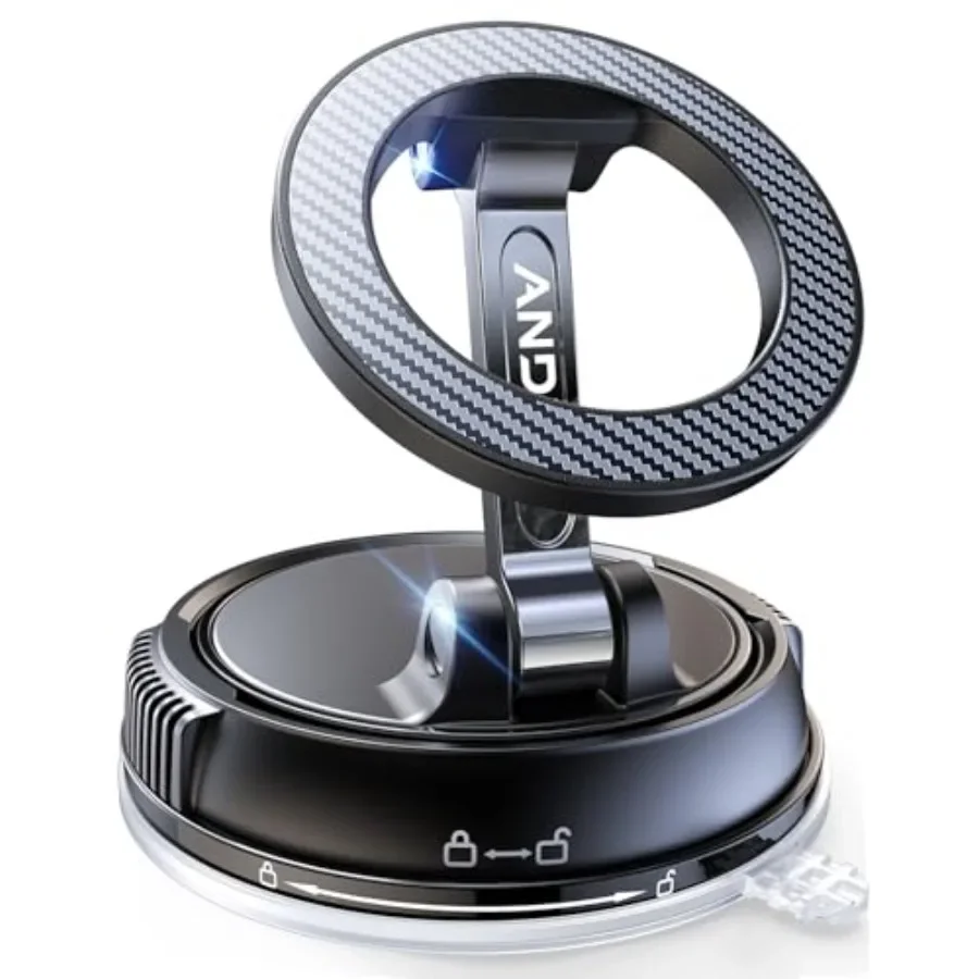 

Car Phone Holder for Magsafe [78+LBS Strongest Suction 2400gf Magnetic] 360 Adjustable Car Phone Mount Phone Holders for Your C